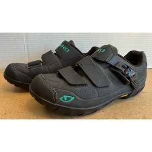 Womens Sz 6.5 EU 38 Giro Black Bicycle Cycling Shoes
